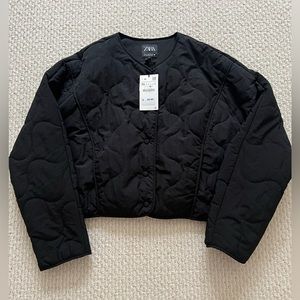 NWT Zara Water Repellant Coat in size XL